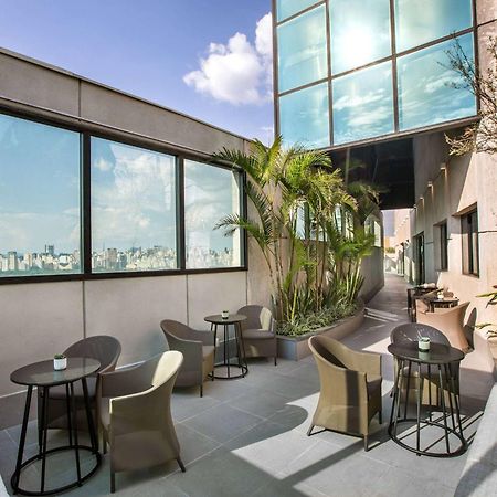 Melia Jardim Europa Hotel Sao Paulo Exterior foto The rooftop lounge at the hotel