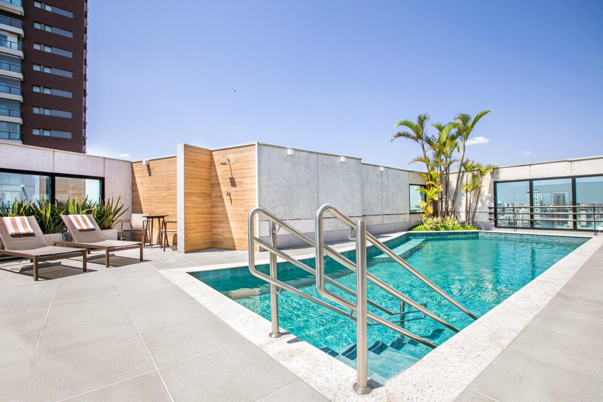 Melia Jardim Europa Hotel Sao Paulo Exterior foto Rooftop pool