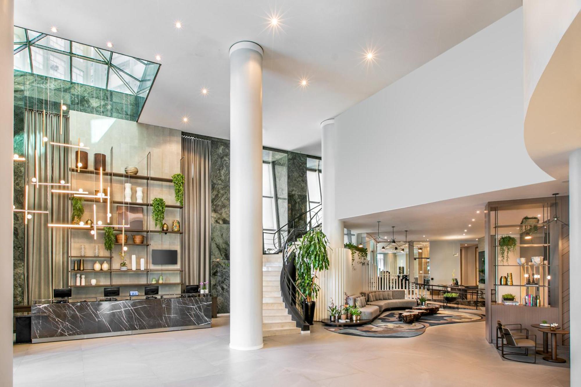 Melia Jardim Europa Hotel Sao Paulo Exterior foto The lobby of the hotel